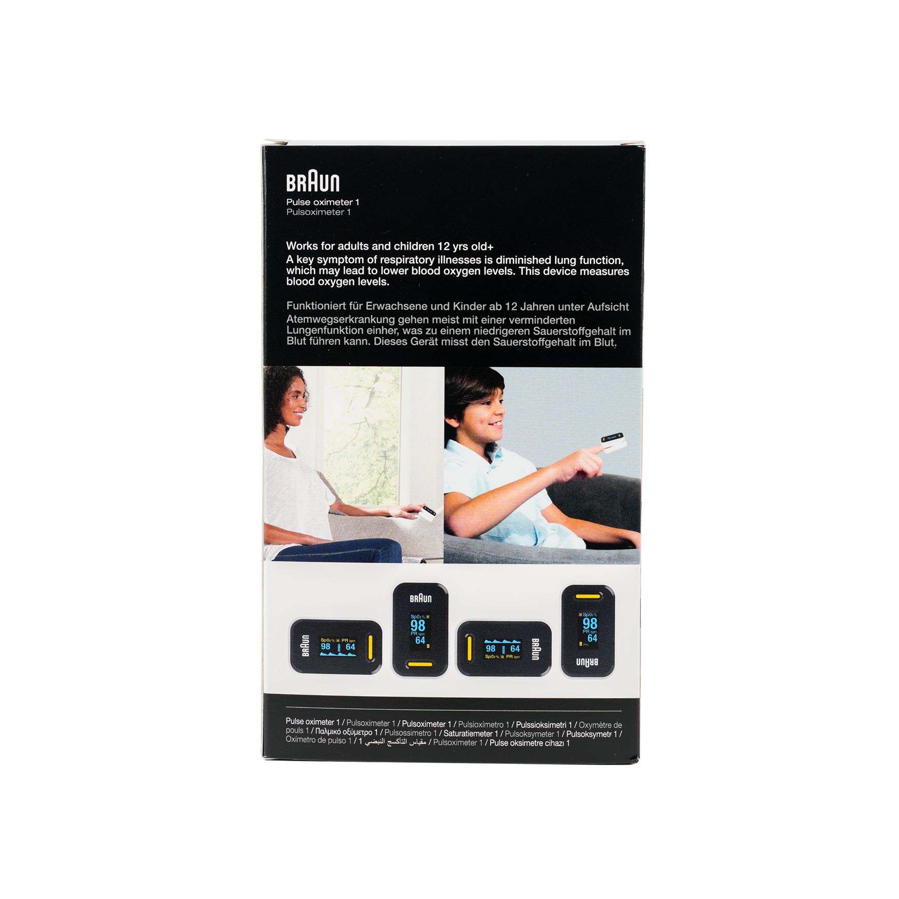 Braun Pluse Oximeter 1 IP22