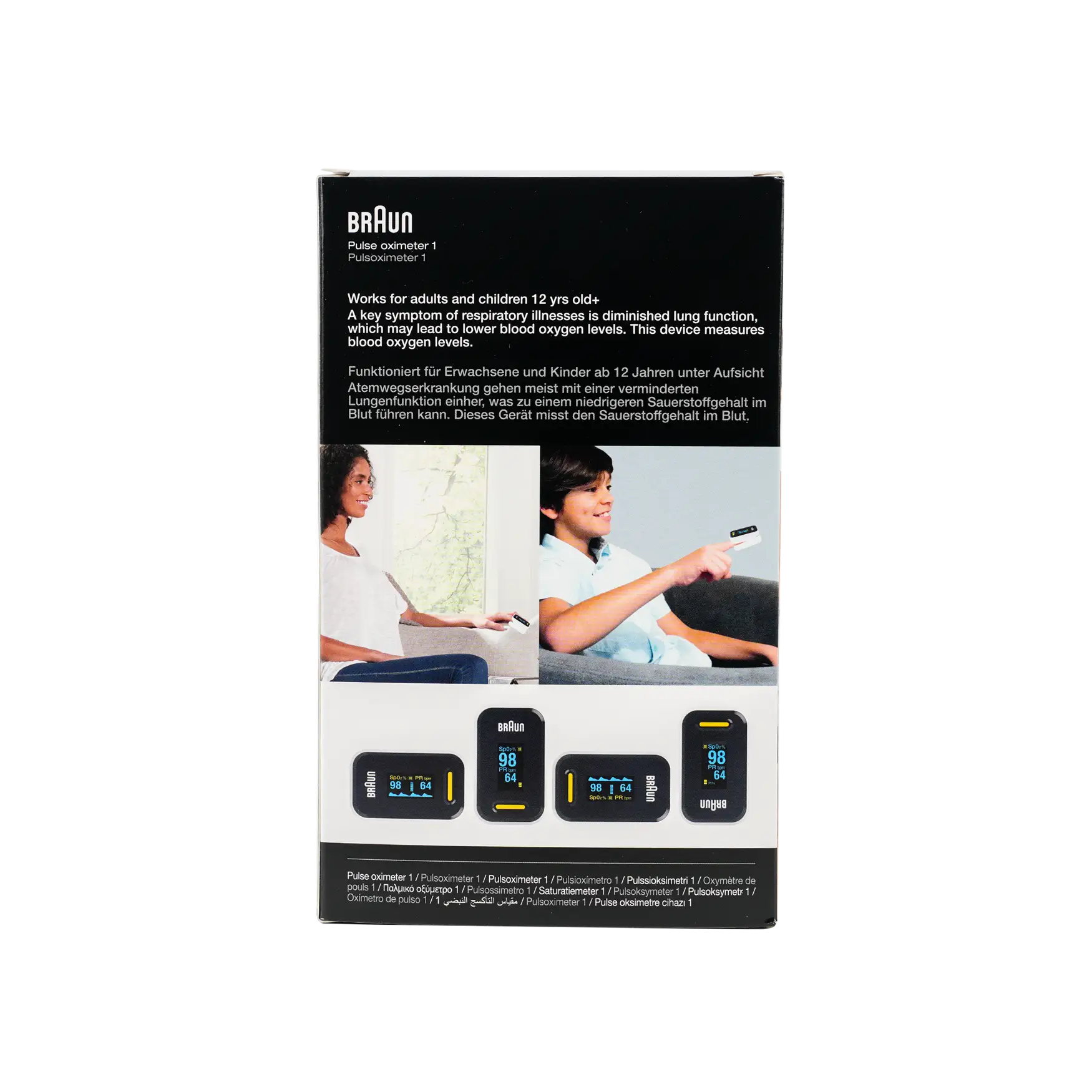 Braun Pluse Oximeter 1 IP22