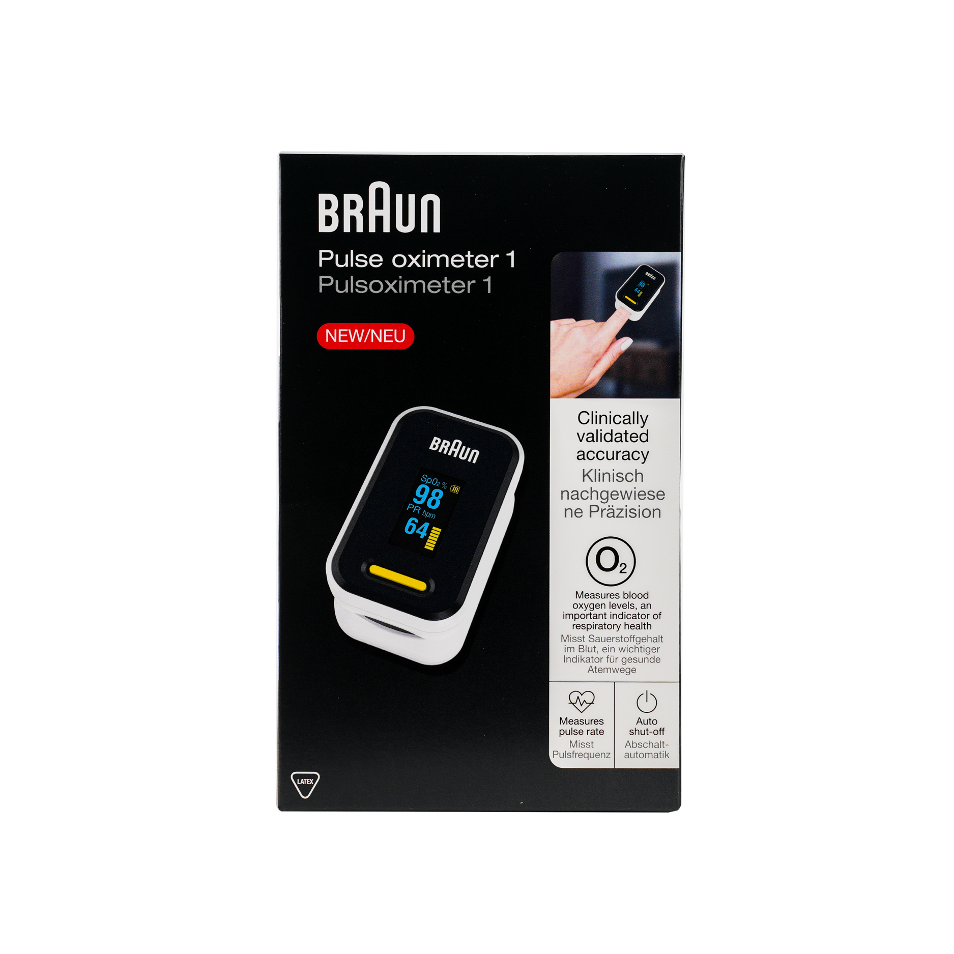 Braun Pluse Oximeter 1 IP22