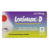 Lorinase-D 2.5/120mg 20Tablets