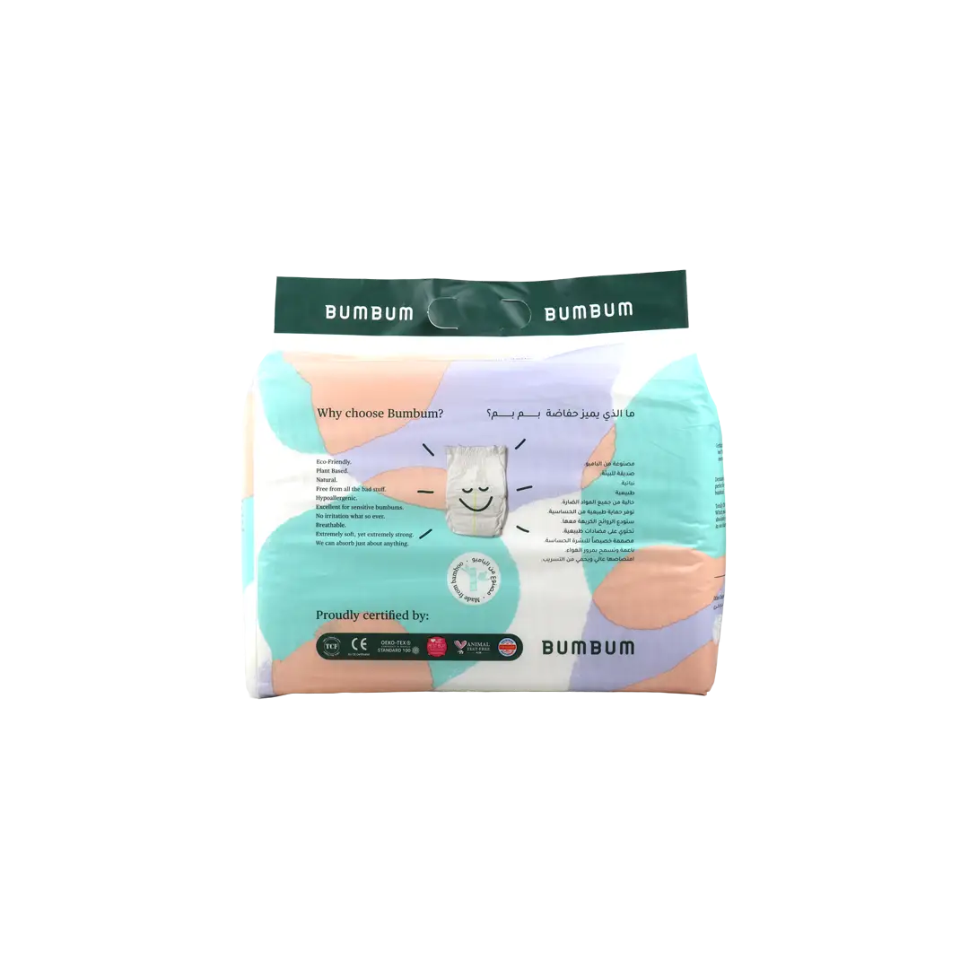 53166-Bumbum Baby Diaper NO.3 (6-10kg) 30PCS +2