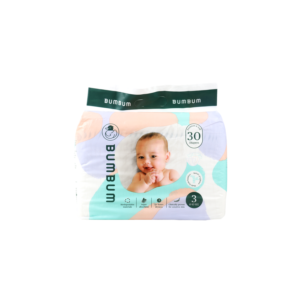 Bumbum Baby Diaper NO.3 (6-10kg) 30PCS