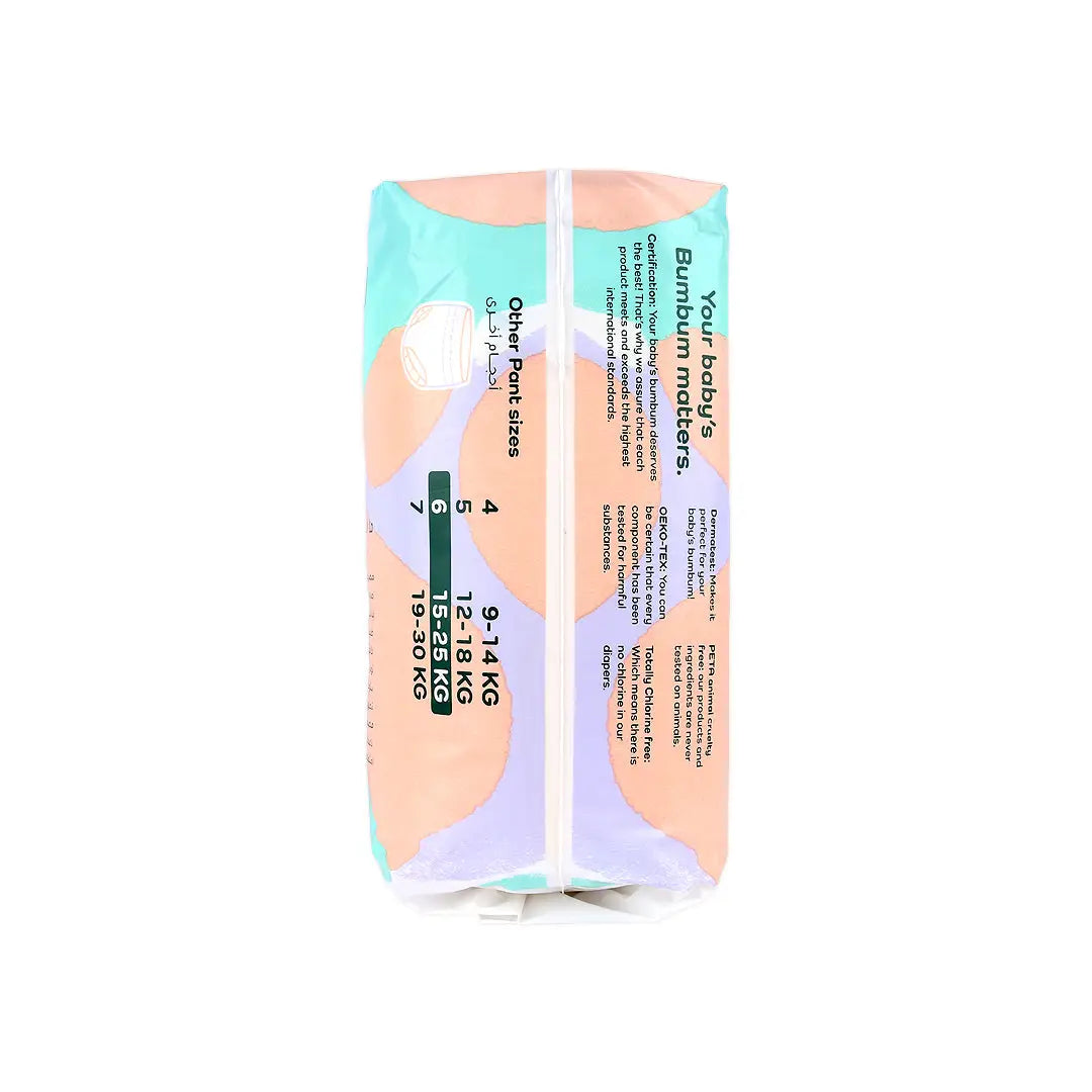 Bumbum Baby Diaper Pants NO.6 (15-25kg) 18PCS