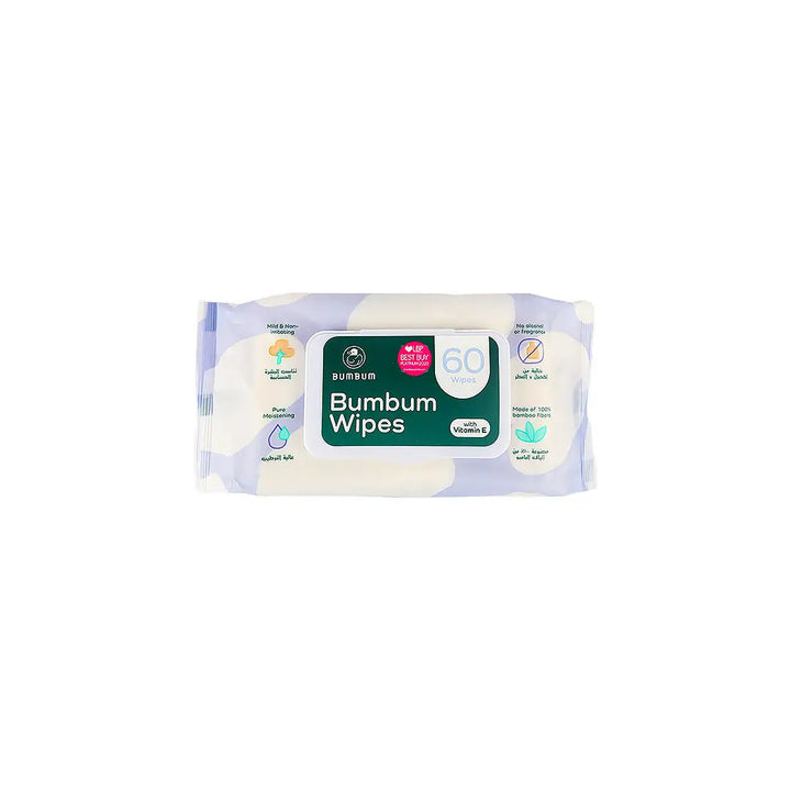 53175-Bumbum Wipes 60 Wipes
