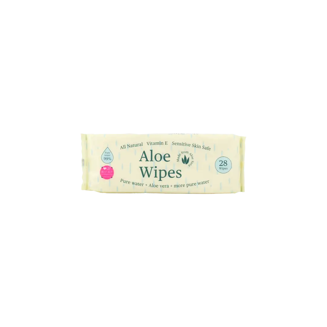 53176-Bumbum Aloe Wipes 28 Wipes