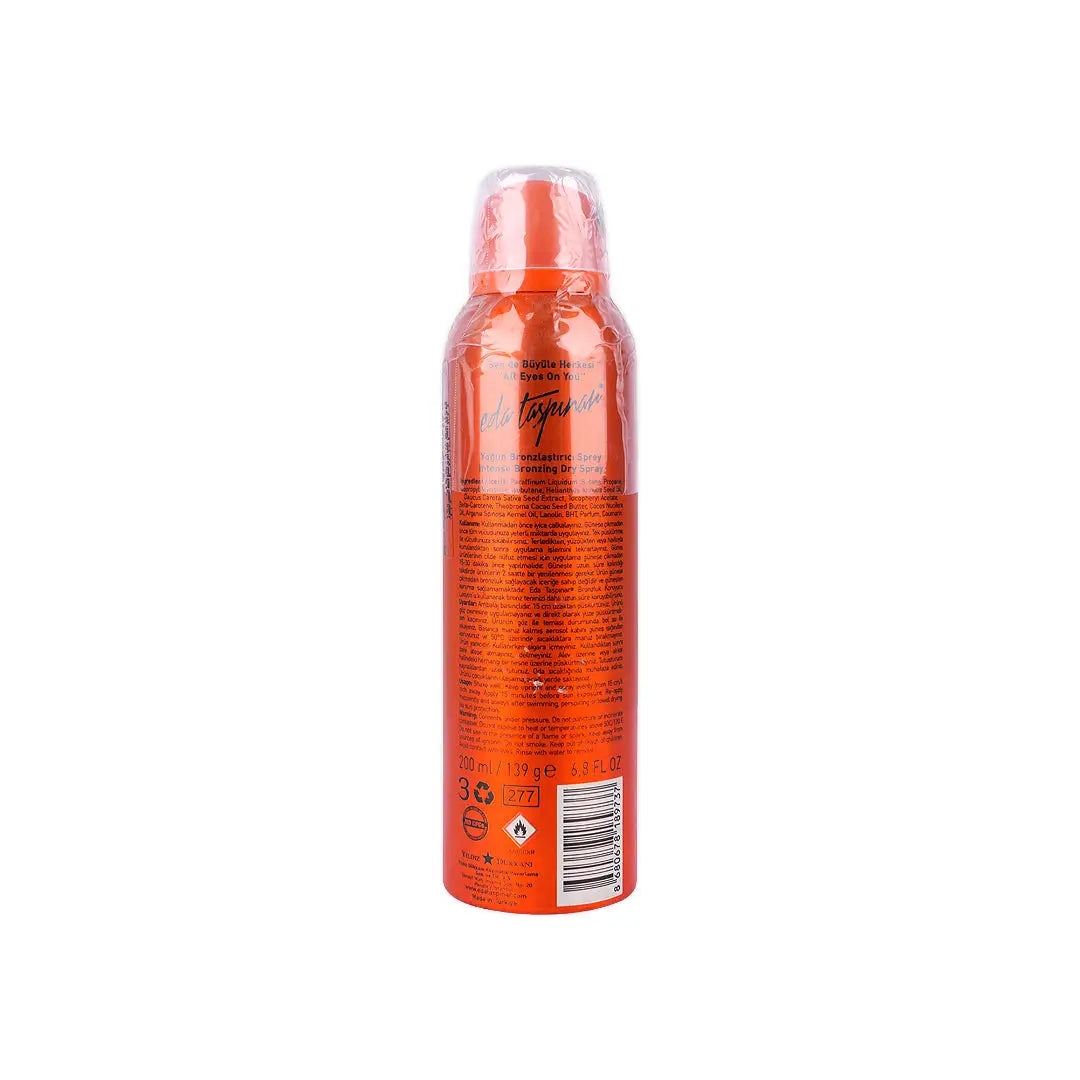 Eda Taspinar Intense Bronzing Dry Spray 200ml