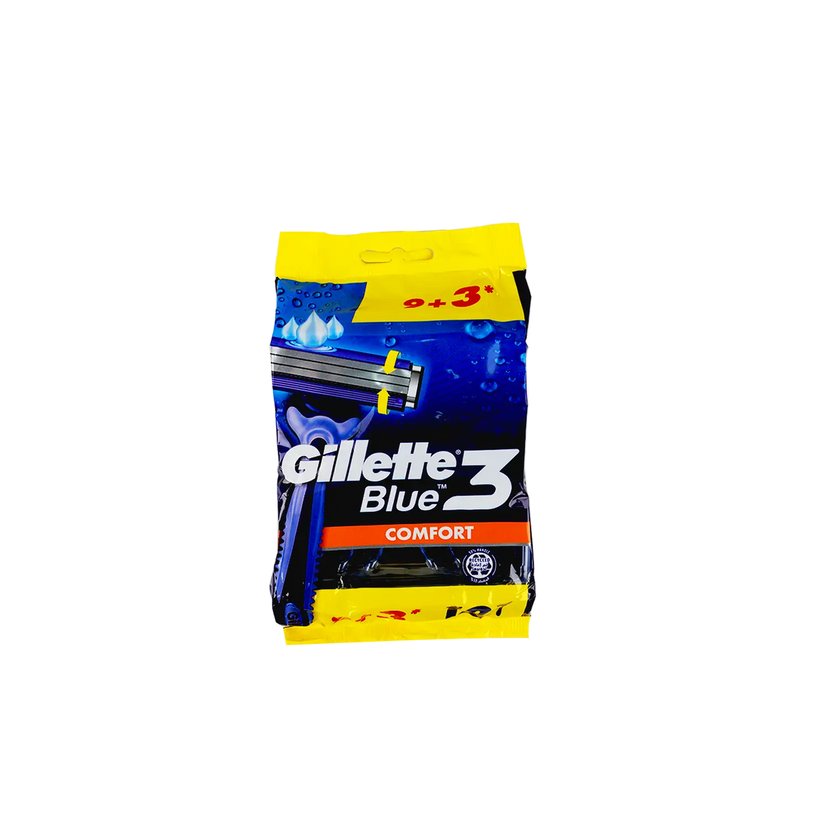 53198-Gillette Blue 3 Comfort 9+3Pcs
