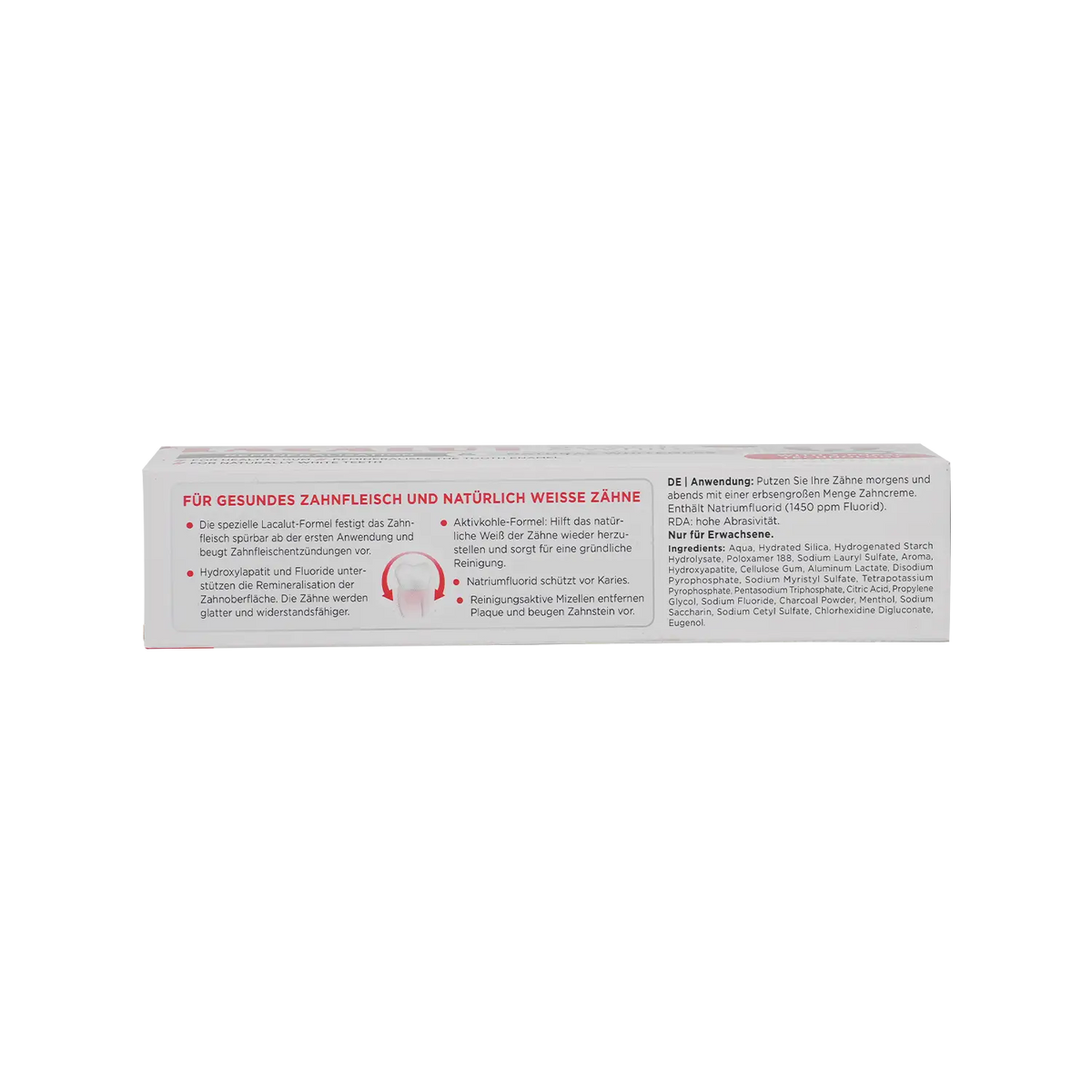 53204-Lacalut Black & White Toothpaste 75ml +1