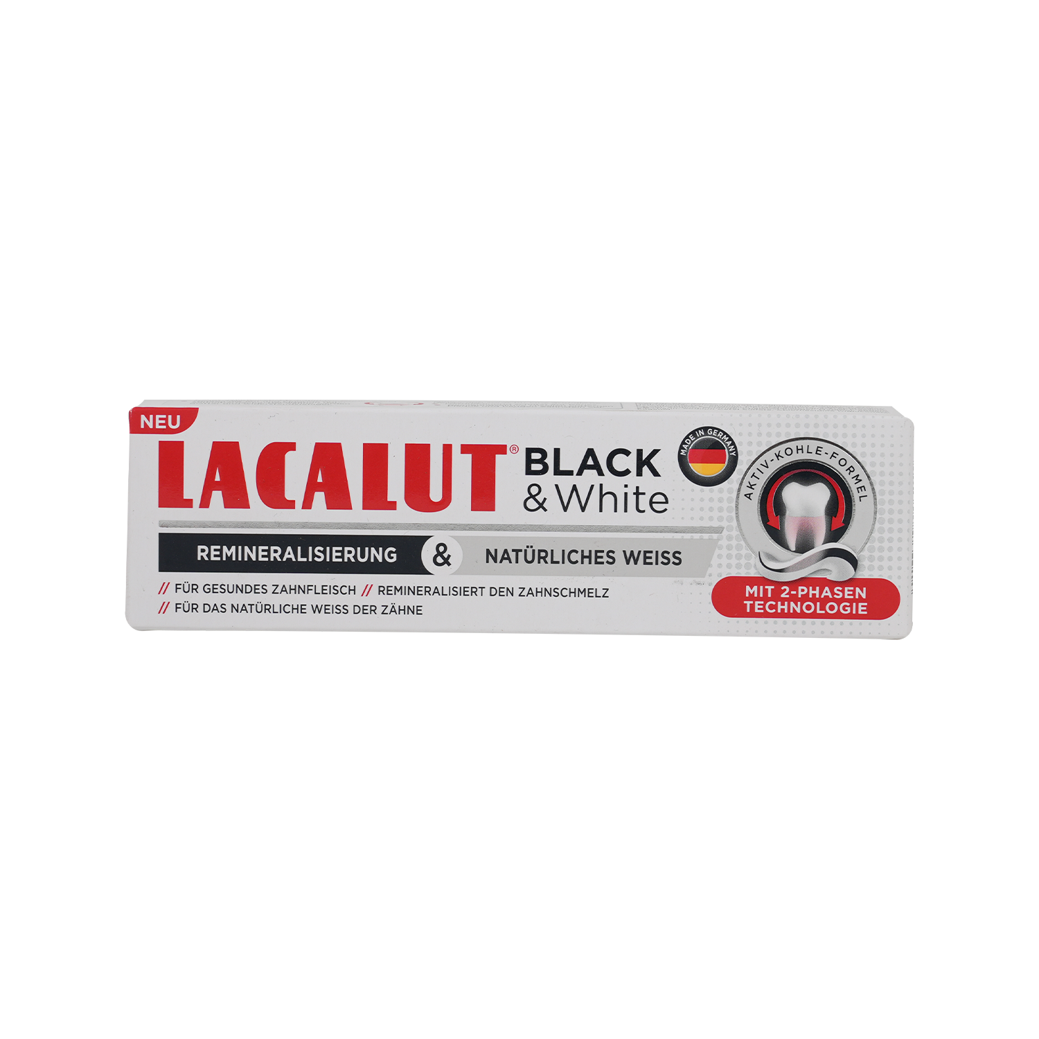 Lacalut Black & White Toothpaste 75ml