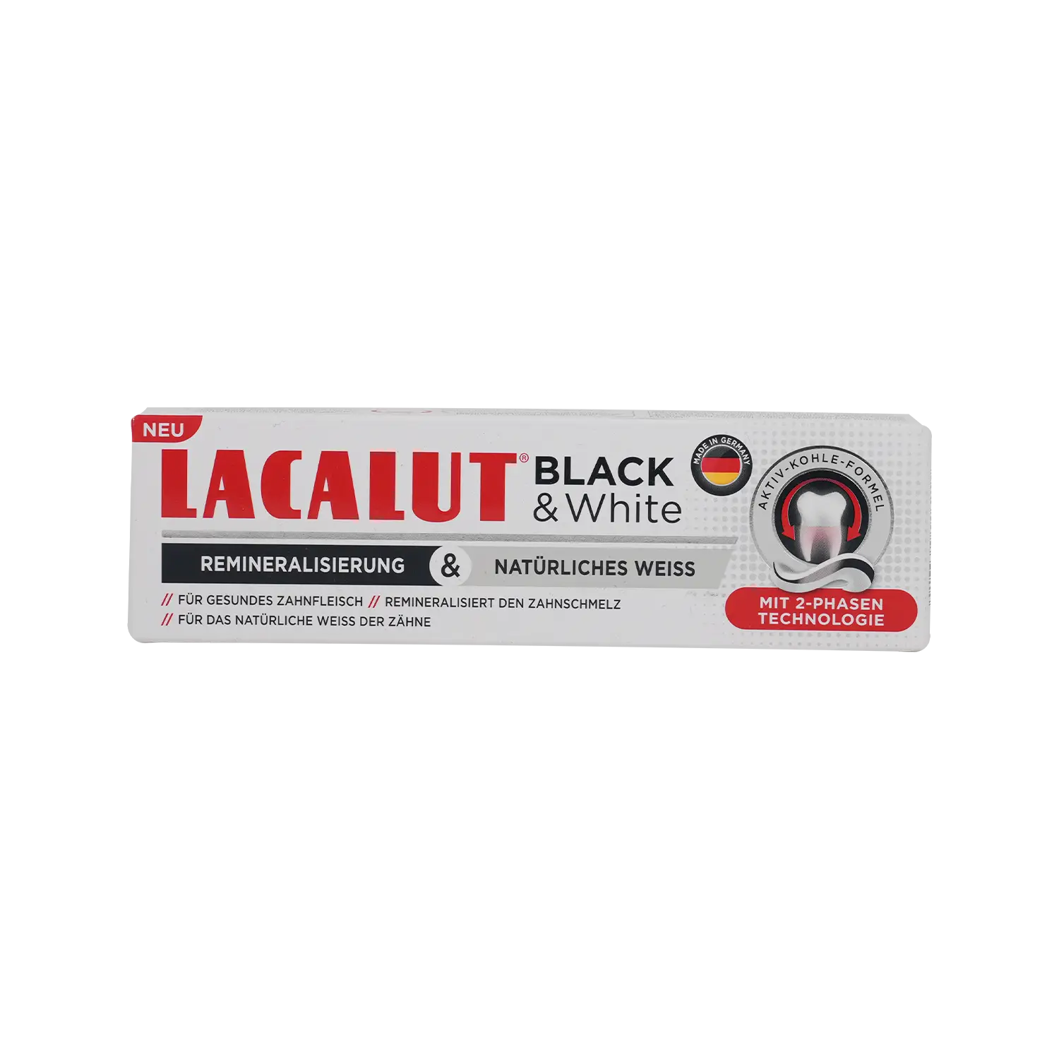 Lacalut Black & White Toothpaste 75ml