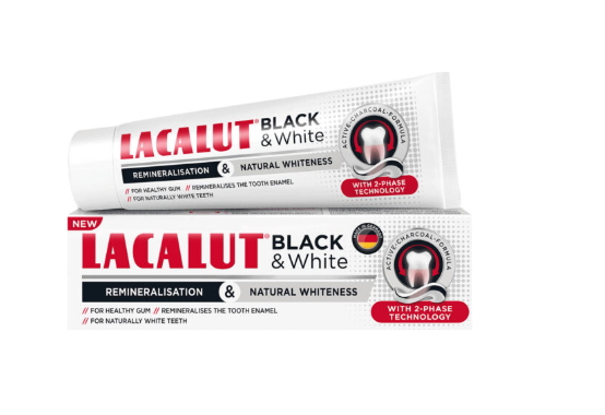 Lacalut Black & White Toothpaste 75ml