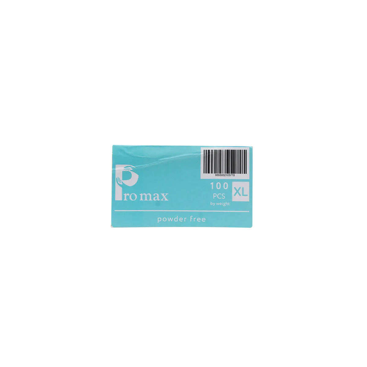 53209-Promax Latex Examination Gloves 100 Pcs Powder Free Size-XL +1