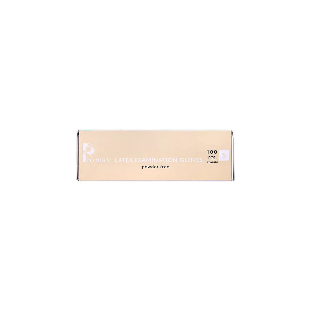 Promax Latex Examination Gloves 100 Pcs Power Free Size-S