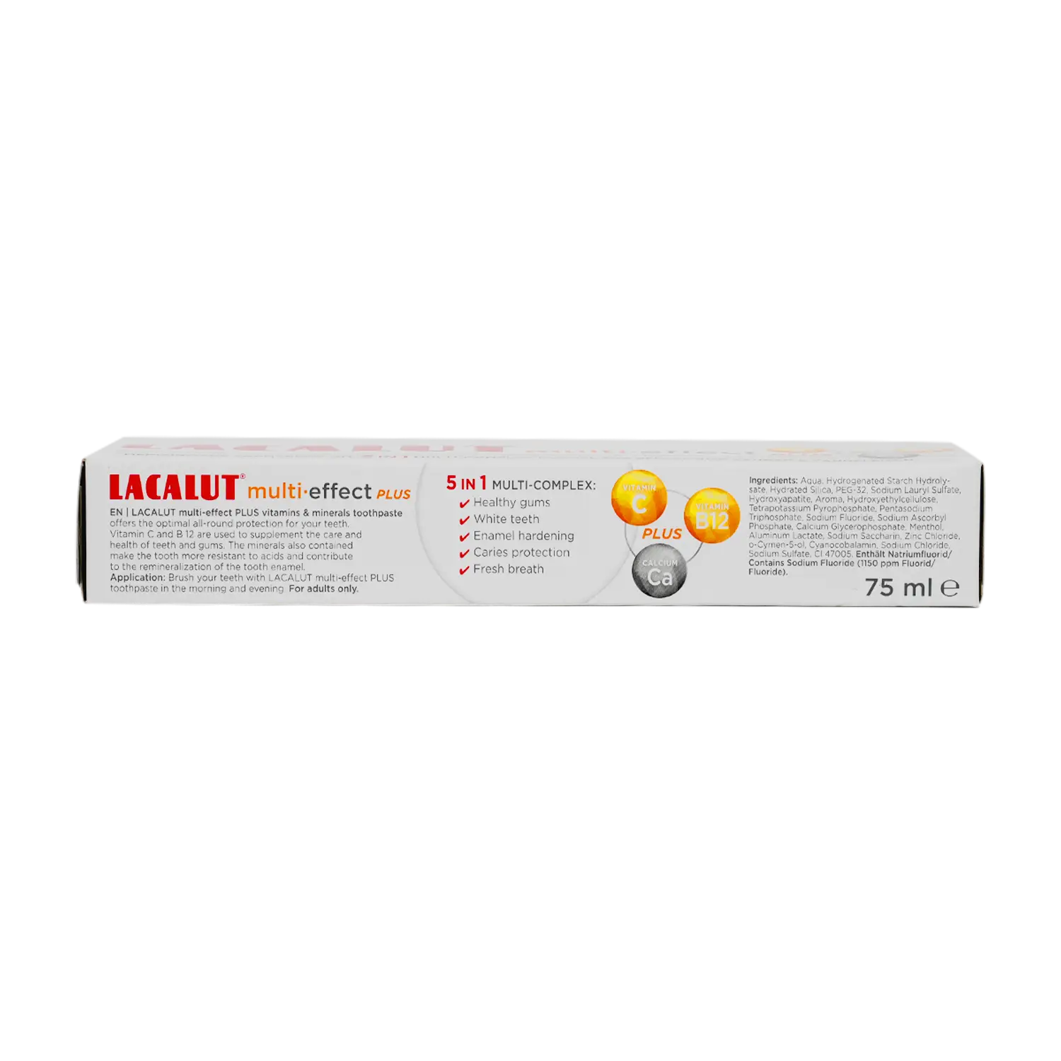 Lacalut Multi-Effect Plus Toothpaste 75ml