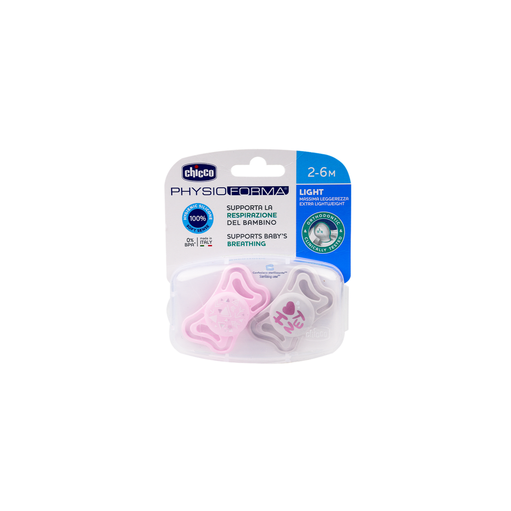 Chicco Physio Forma Light Pink (2-6m)2Pcs-6368