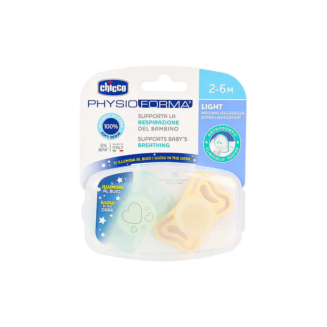 Chicco Physio Forma light Glow (2-6M) 2Pcs - 6351