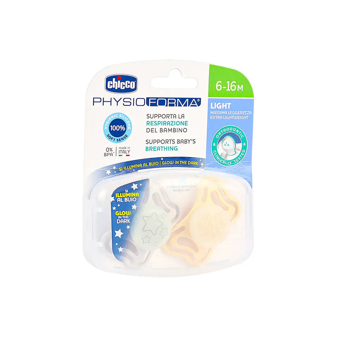 Chicco Physio Forma Light Glow (6-16M) 2Pcs -6382