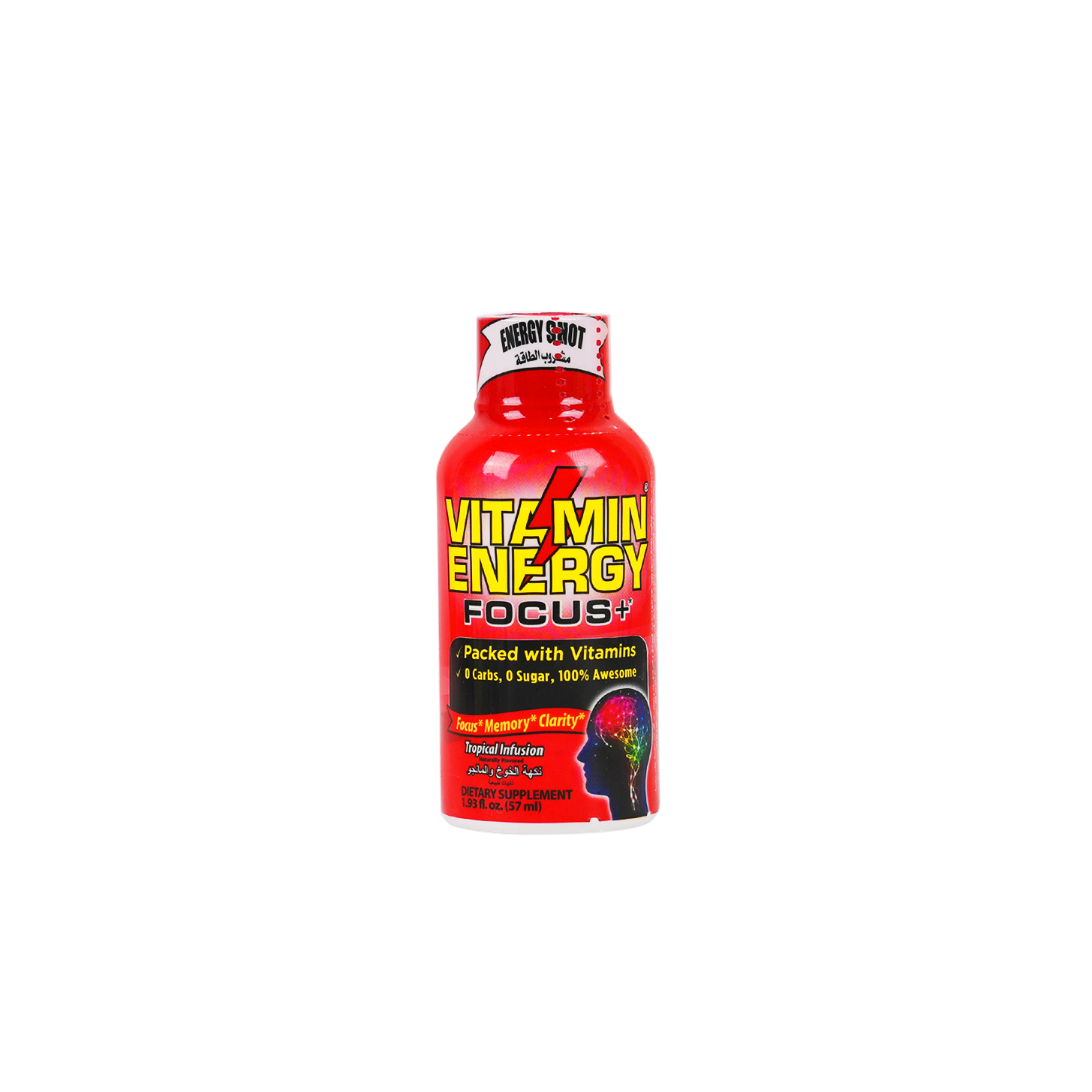 Vitamin Energy Focus+ Shot 57 Ml