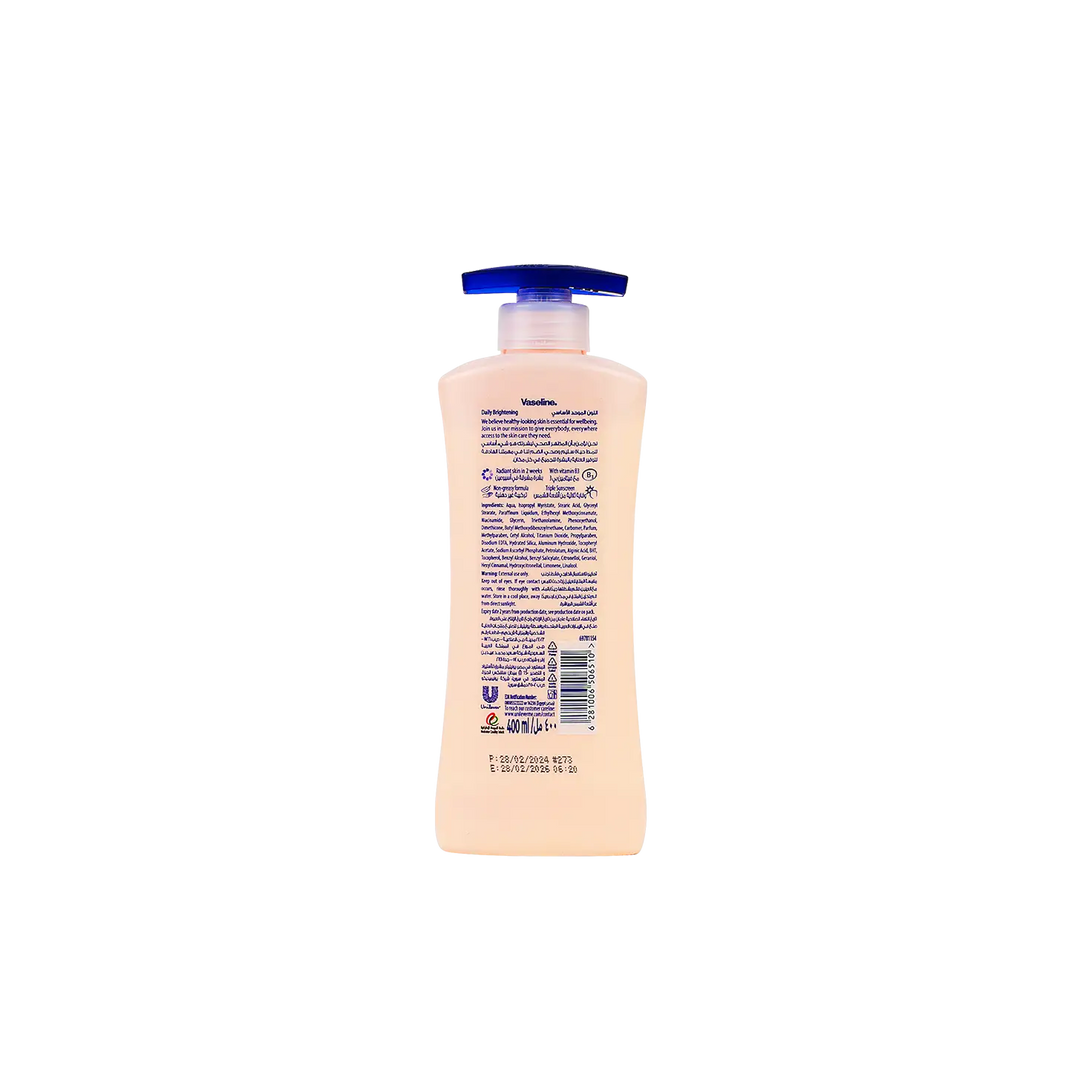53229-Vaseline Essential Even Tone Brightening Body Lotion 400ml +1