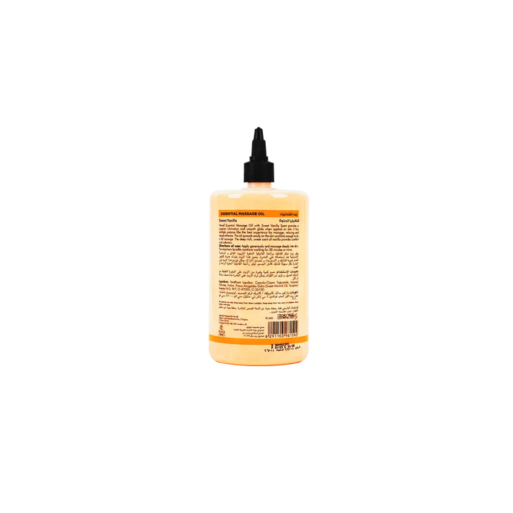 53236-Novell Organic Massage Oil Sweet Vanilla 500ml +1