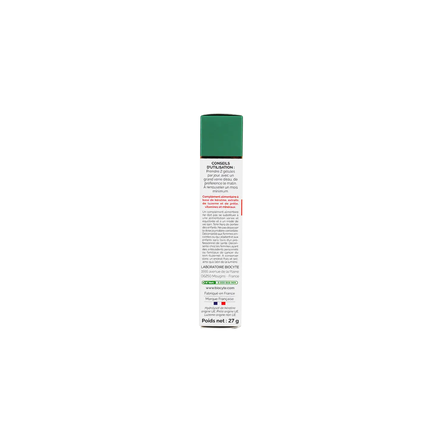 Biocyte Keratine Forte 900Mg 40Caps