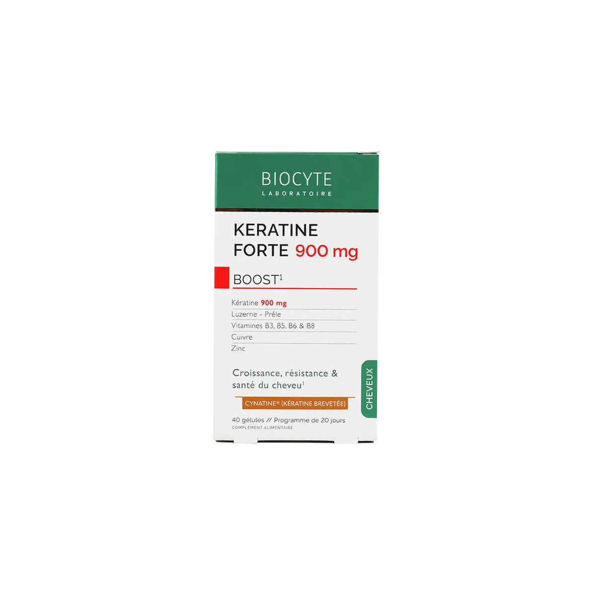 53239-Biocyte Keratine Forte 900Mg 40Caps