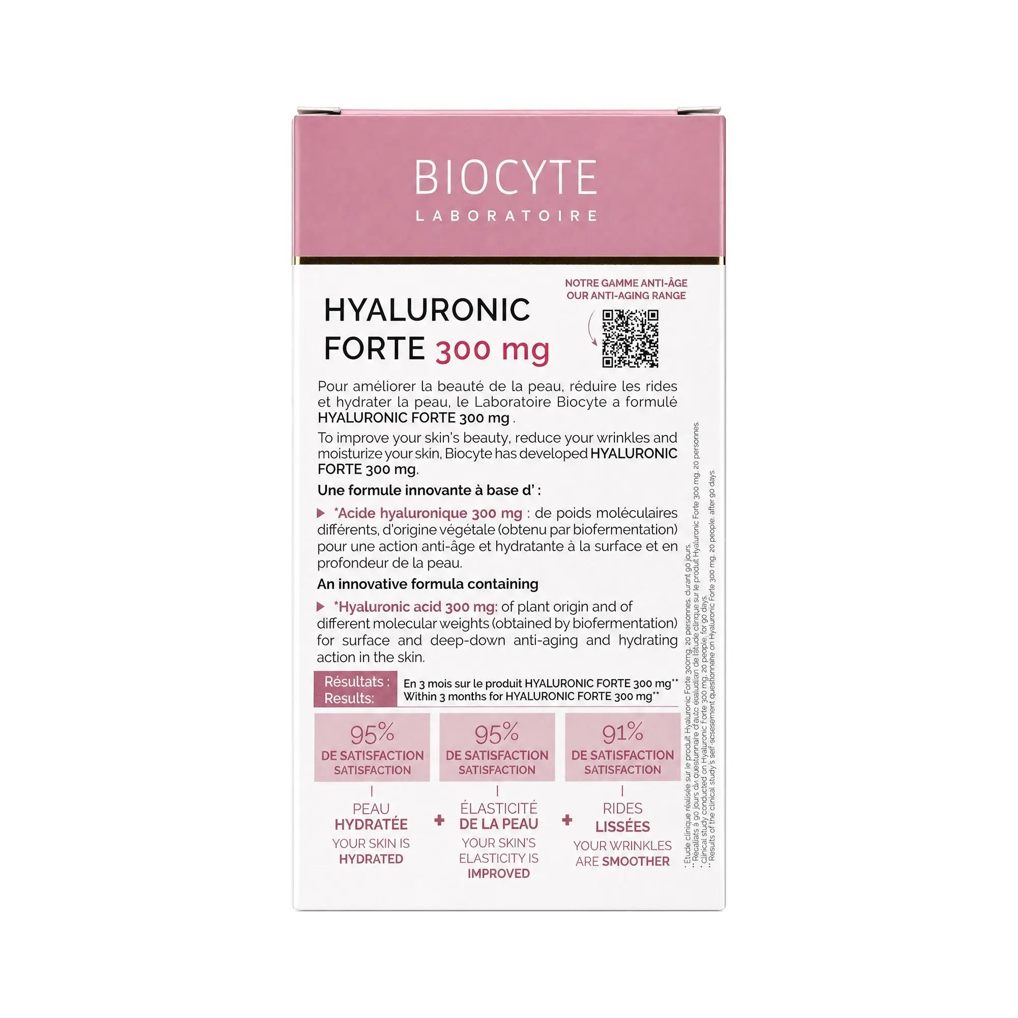 53240-Biocyte Hyaluronic Forte 300Mg 30Capsules +1