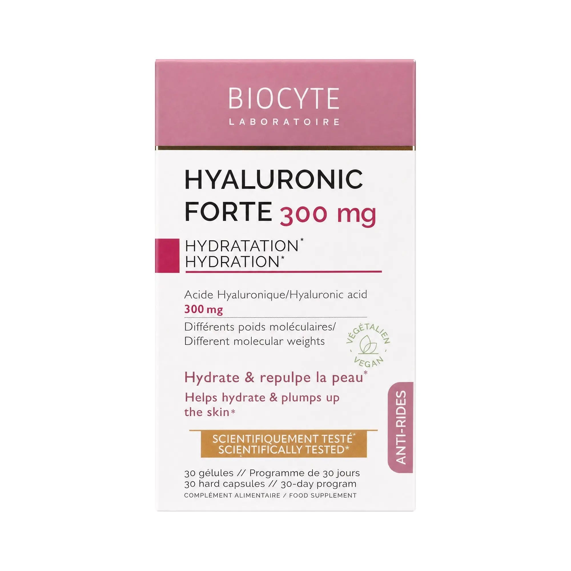 53240-Biocyte Hyaluronic Forte 300Mg 30Capsules 