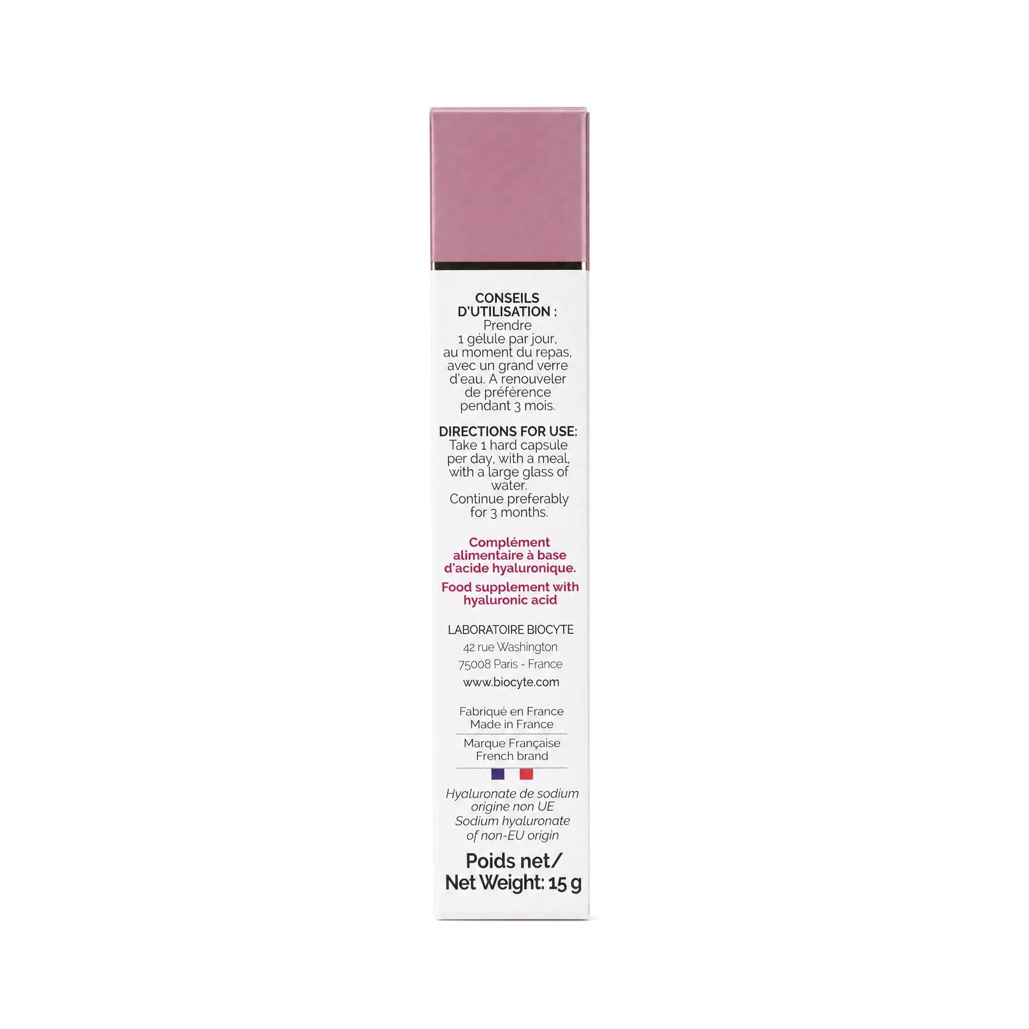 53240-Biocyte Hyaluronic Forte 300Mg 30Capsules +2