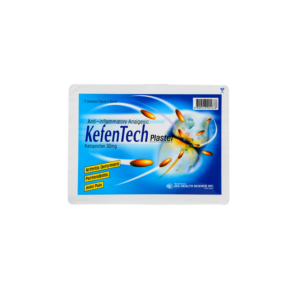 KefenTech Plaster 30mg (10Cm X7cm ) 7Sheets