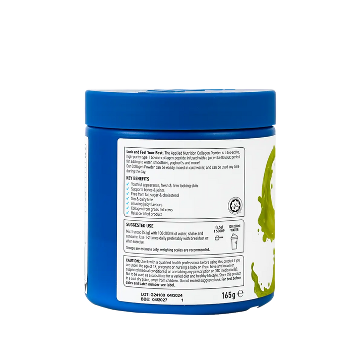 53252-Applied Nutrition Collagen Powder 165g Citrus Twist Flavour +1