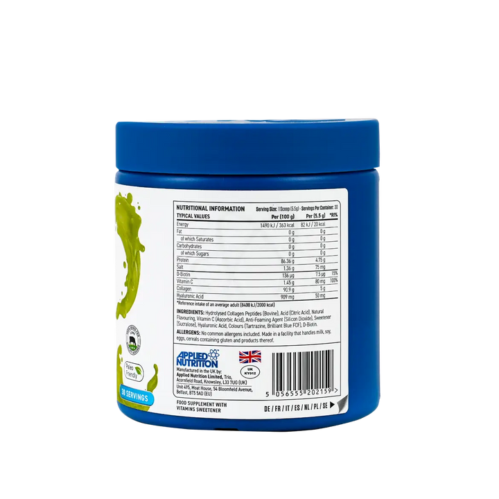 53252-Applied Nutrition Collagen Powder 165g Citrus Twist Flavour +2