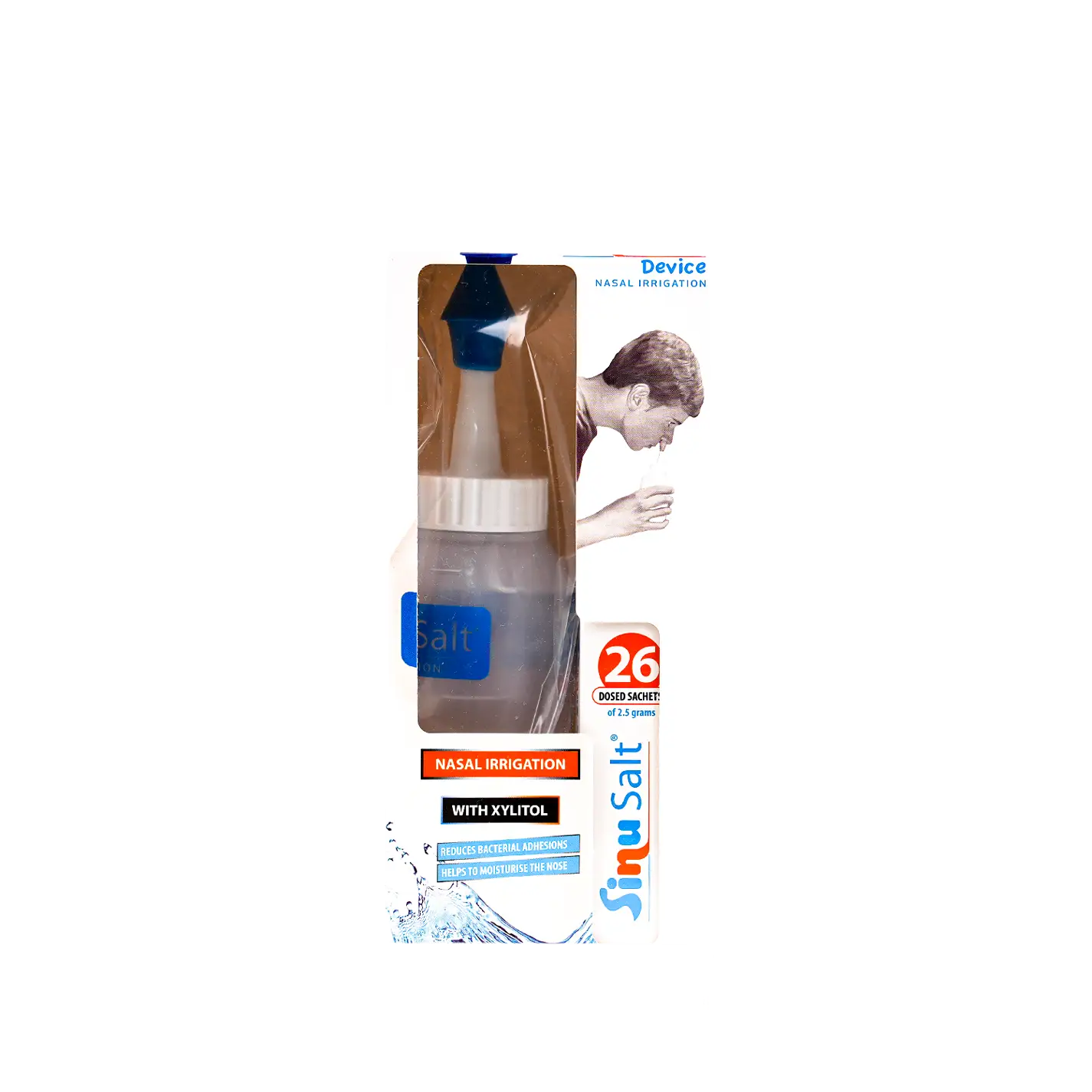 Sinu Salt Device + 26Sachets