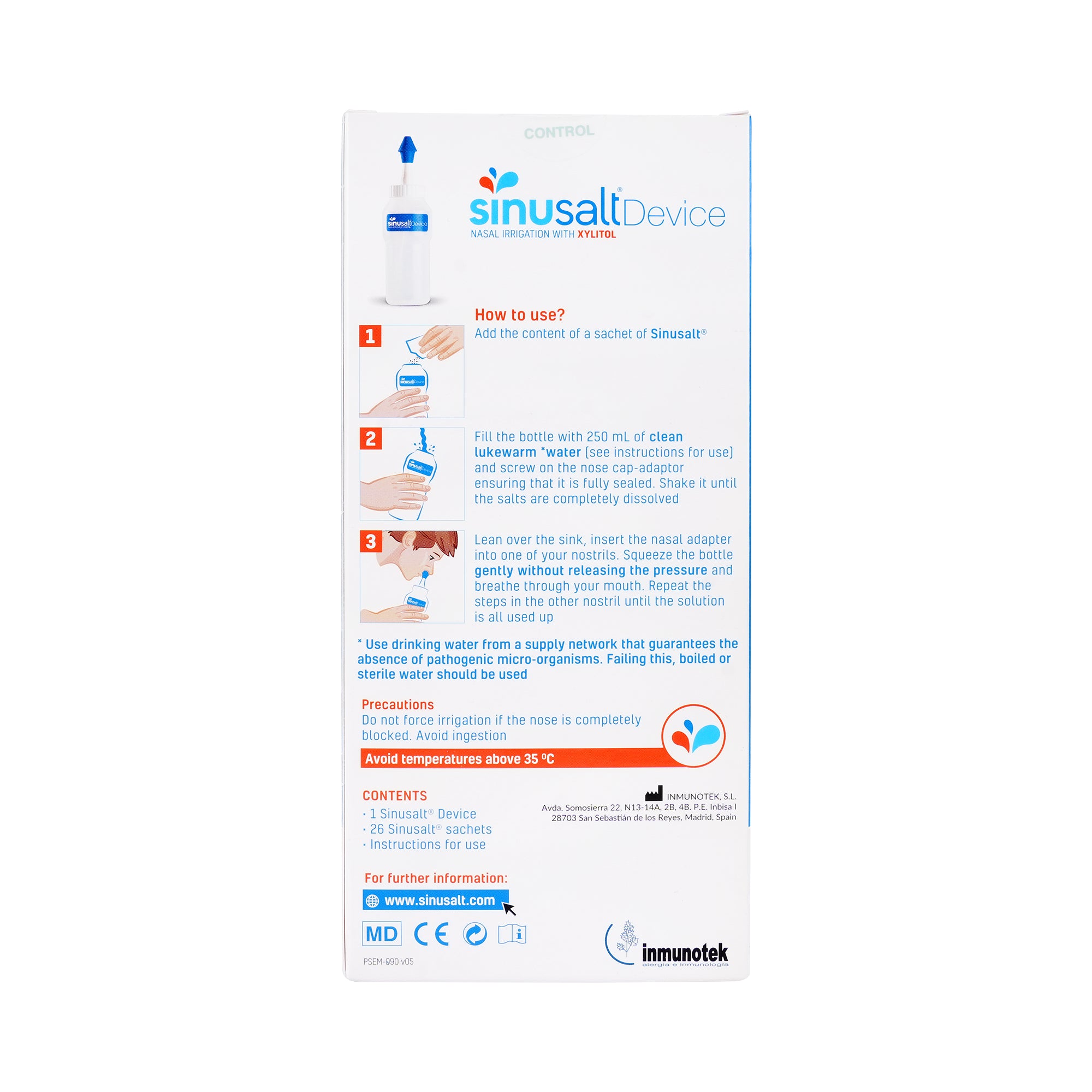 53256-Sinu Salt Device + 26Sachets +2