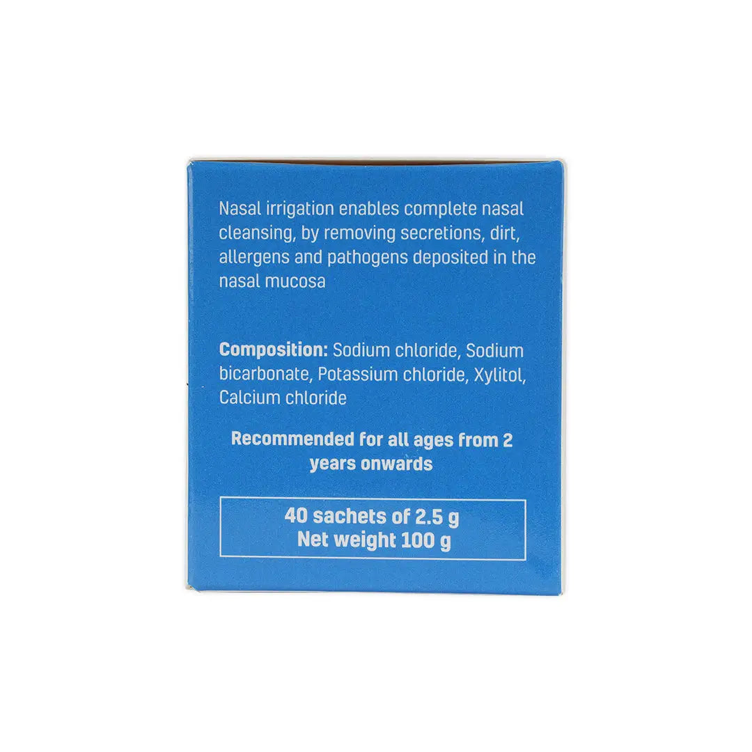 Sinu Salt Nasal Irrigation 2.5g 40 Dosed Sachets