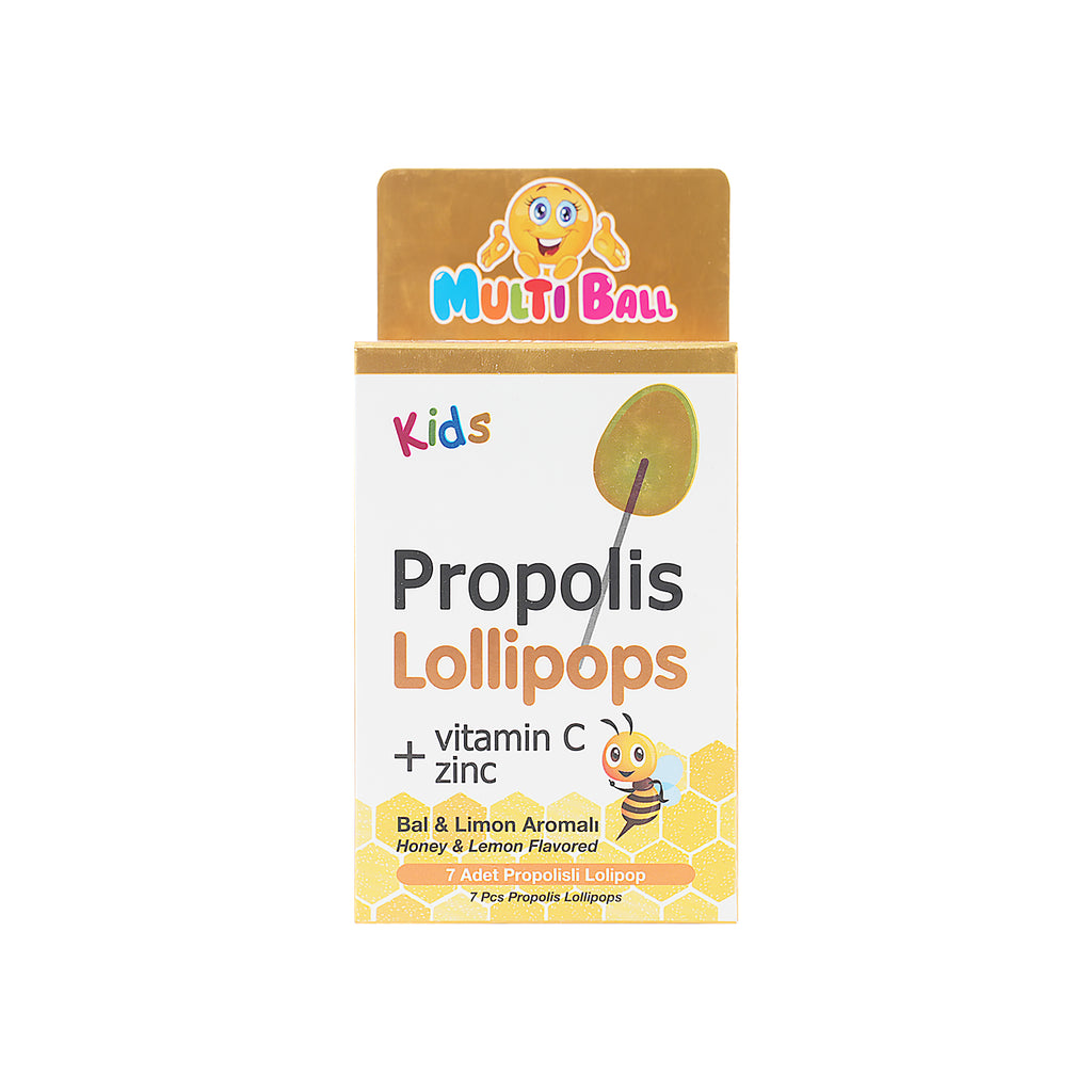 Multi Ball Kids Propolis 7 Lollipops