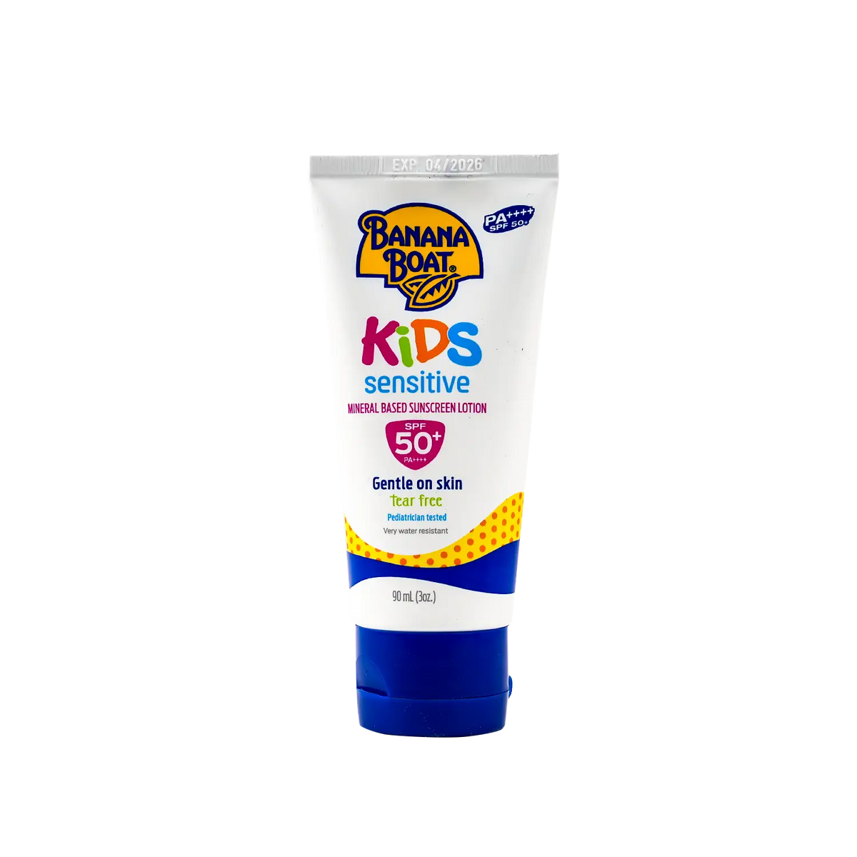 53264-Banana Kids Sensitive Gentle Skin SPF 50+ 90Ml