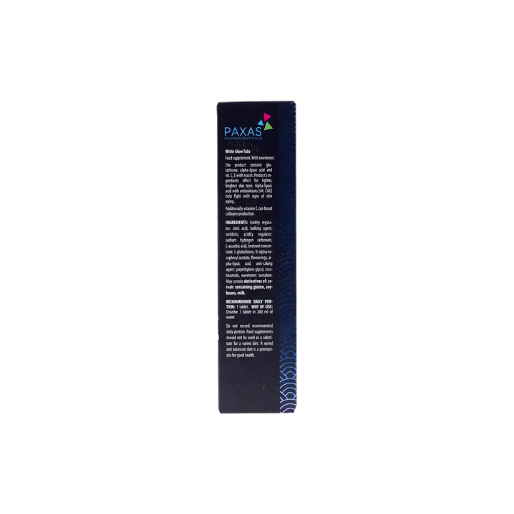 53266-Paxas White Glow 20 Effervescents Tablets +1