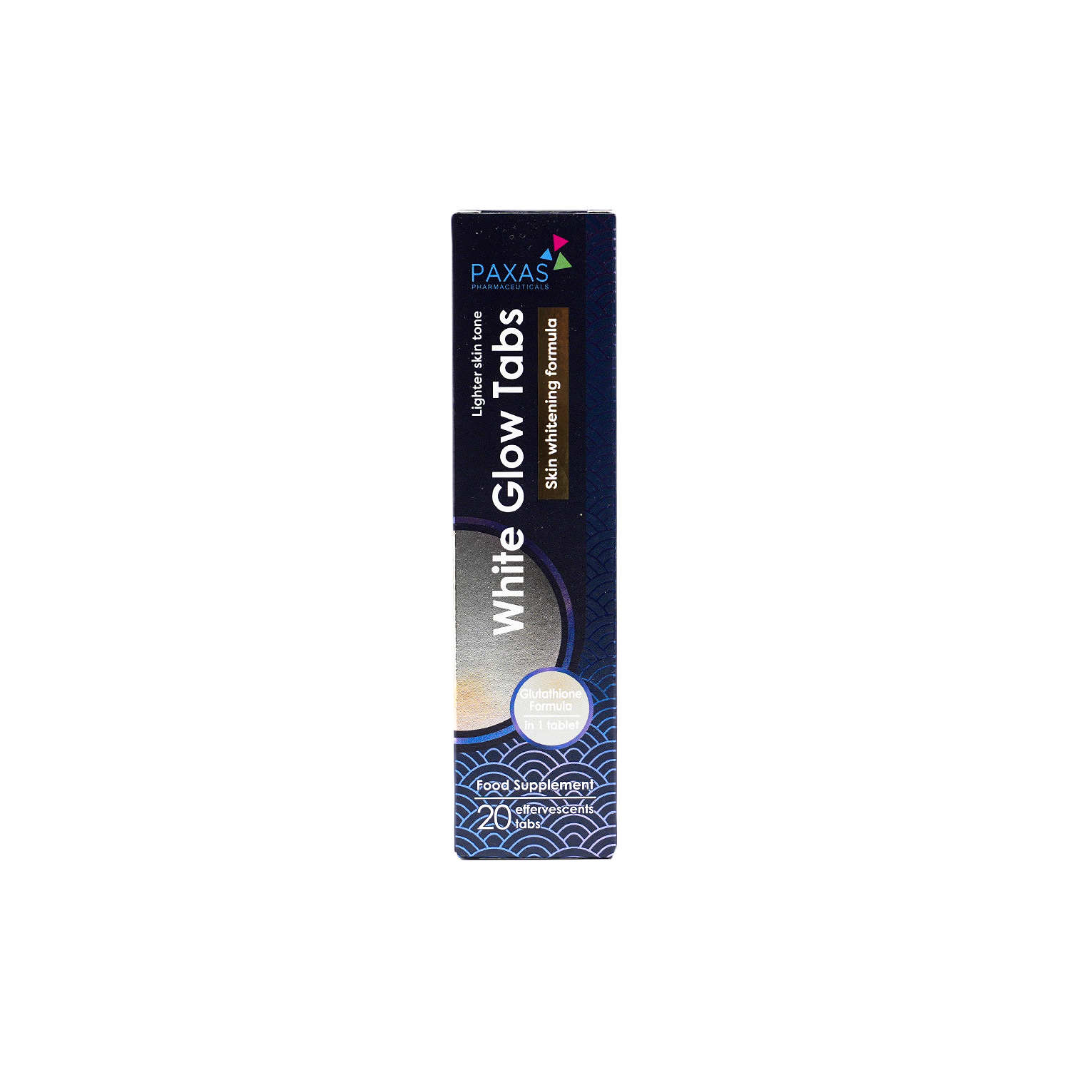 Paxas White Glow 20 Effervescent Tablets