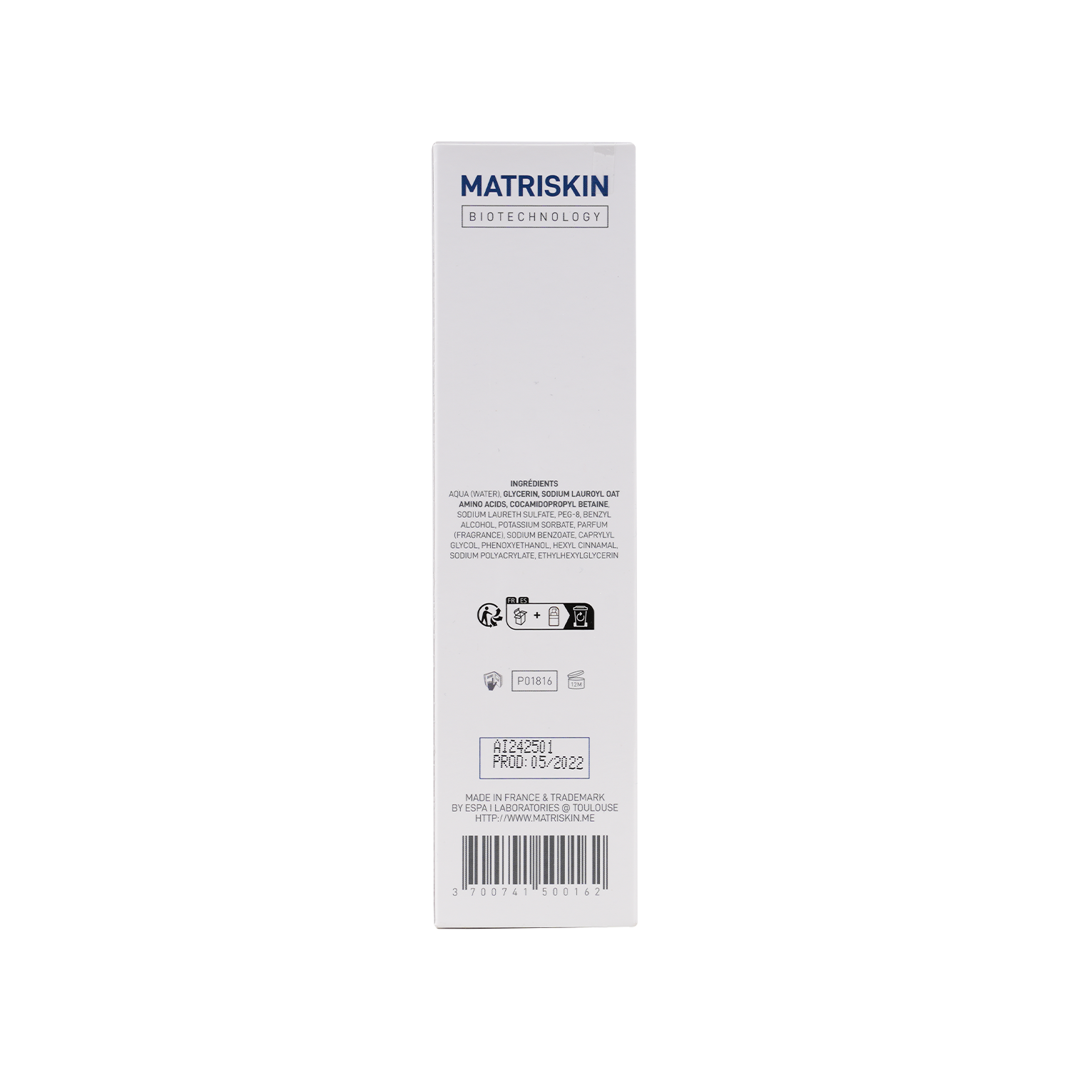 Matriskin Biotechnology instant foaming cleanser 150ml