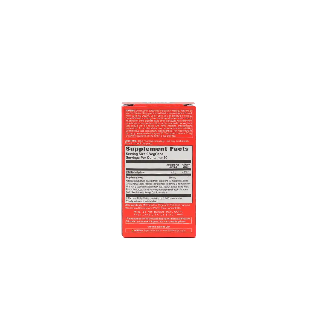 Cobra Male Intimacy 60 Veg Capsules