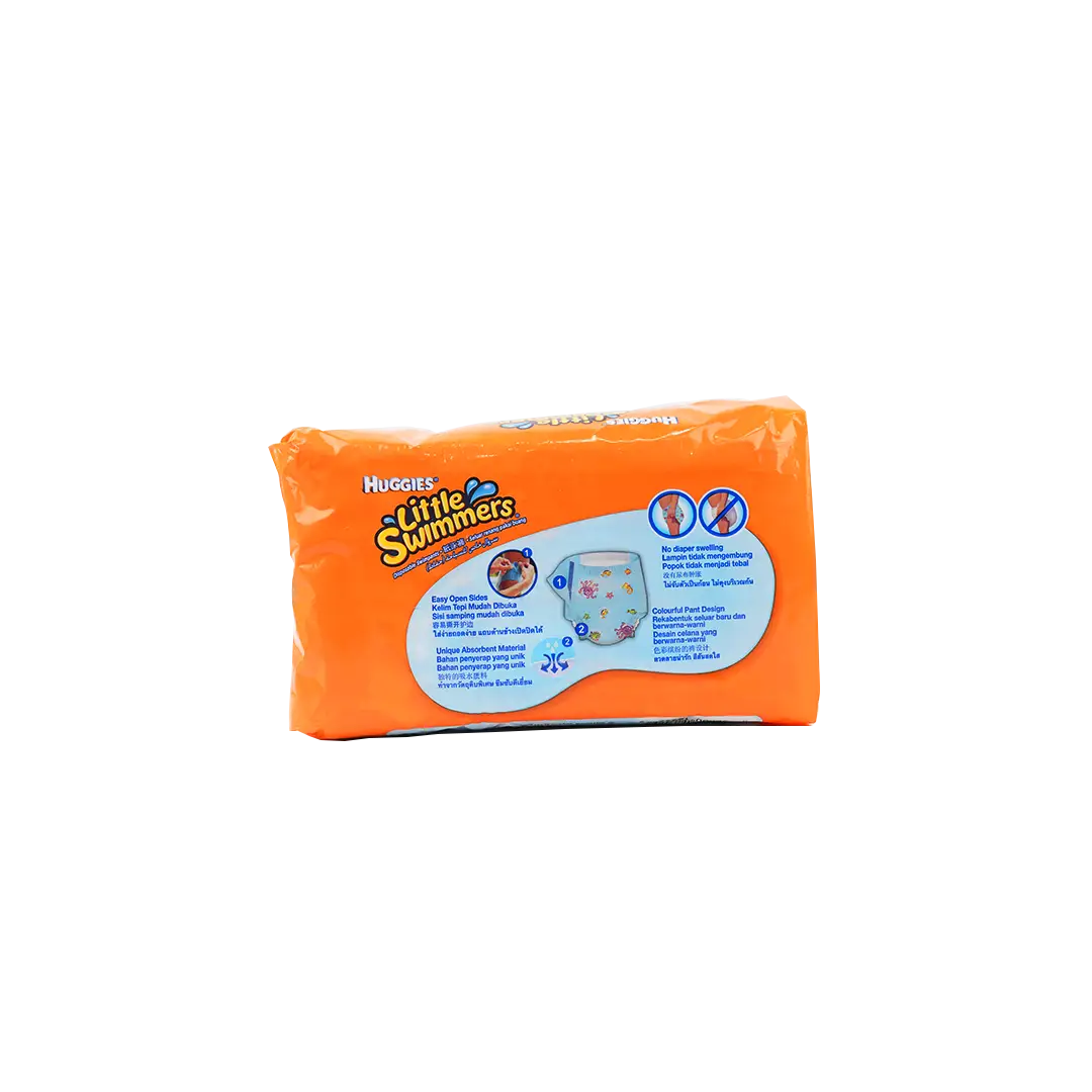 53277-Huggies Little Swimmers (11-15Kg) Medium 11Pcs +1
