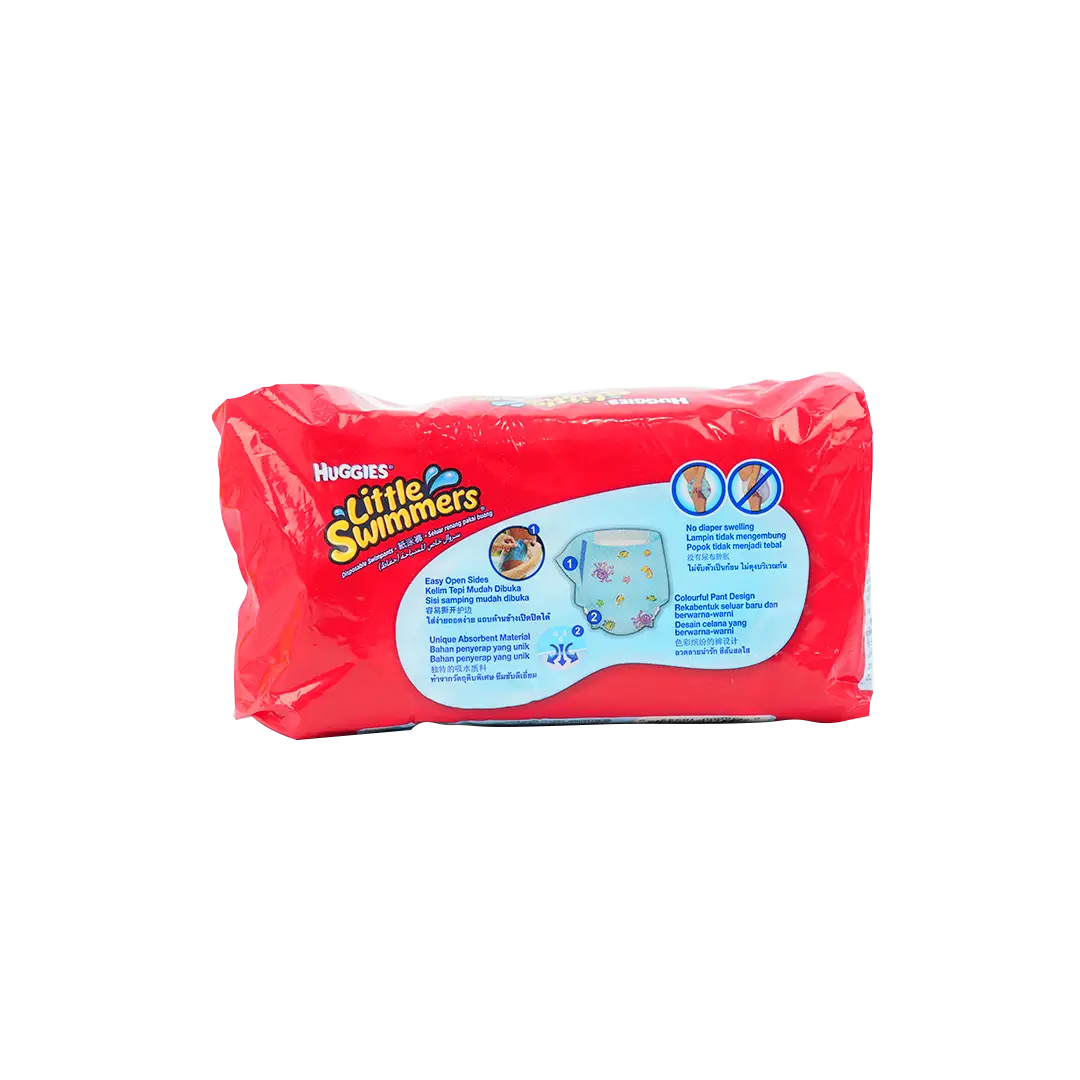 53278-Huggies Little Swimmers (+14Kg) Large 10Pcs +1