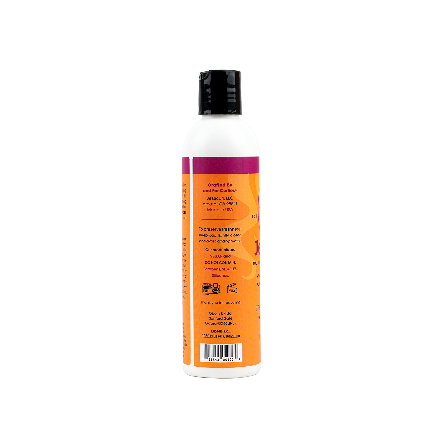 Jessicurl Confident Coils Styling Solution 237ml