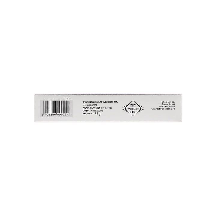 53300-Activlab Pharma Organic Chromium 60 Capsules +2