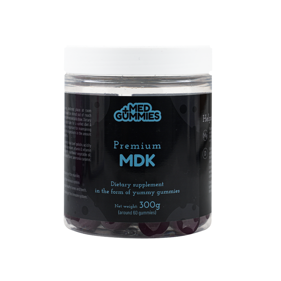 Fit 4 Life +Med Gummies Premium MDK 60 Gummies