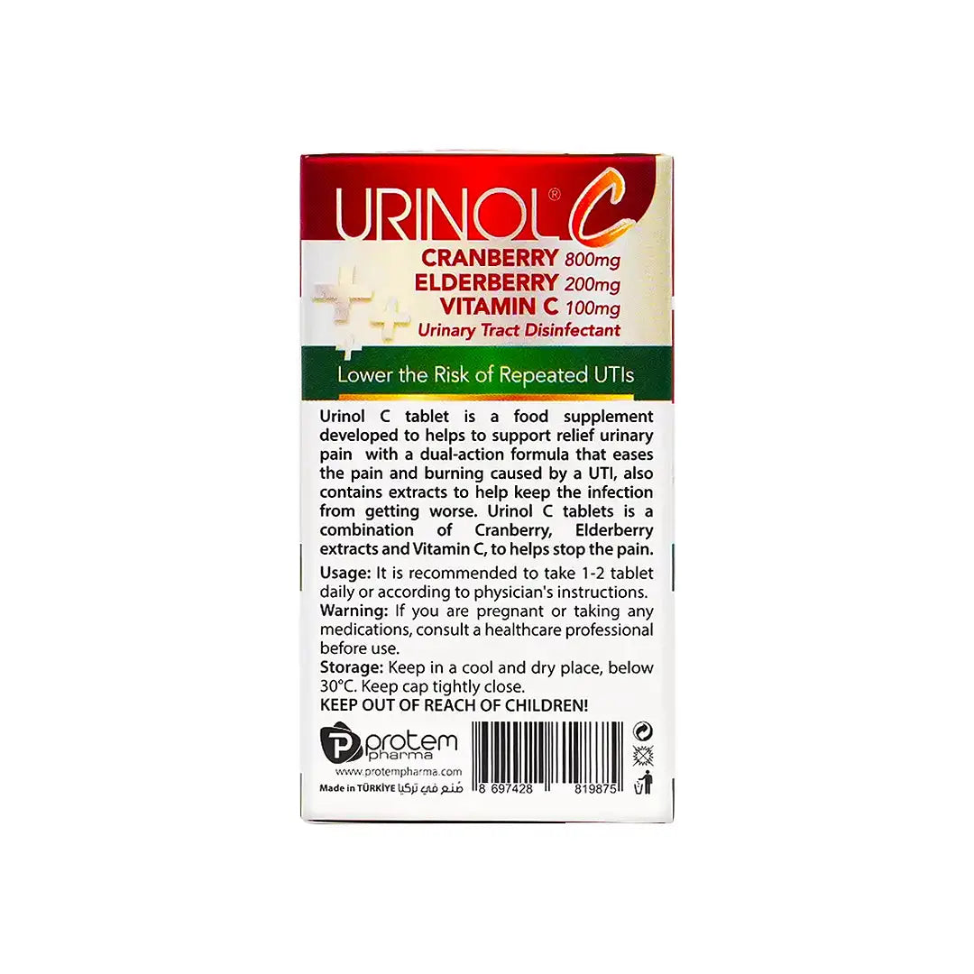 53305-Protem Pharma Urinol C  60tablets +1