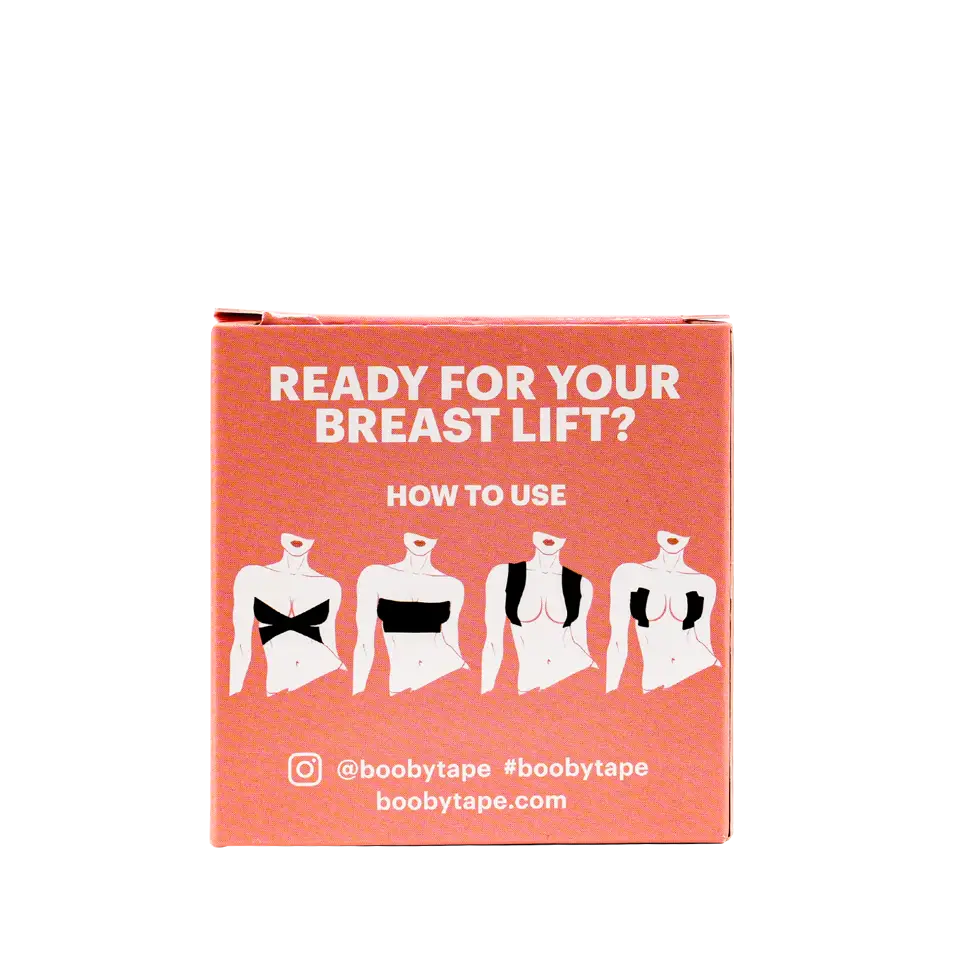 Booby Tape The Original Breast 5cm x5m White Tape