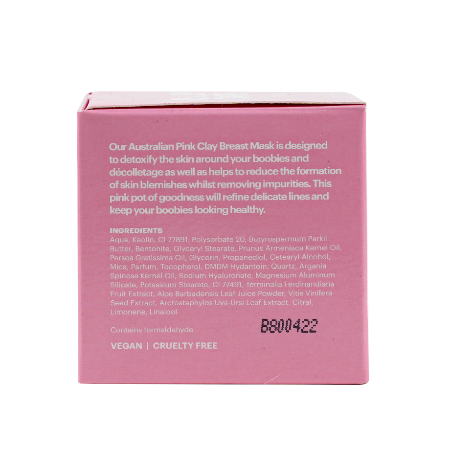 Booby Tape Skin Pink Clay Breast Mask 75g