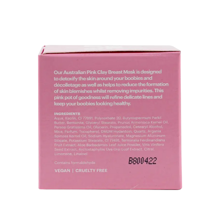 53313-Booby Tape Skin Pink Clay Breast Mask 75g +2